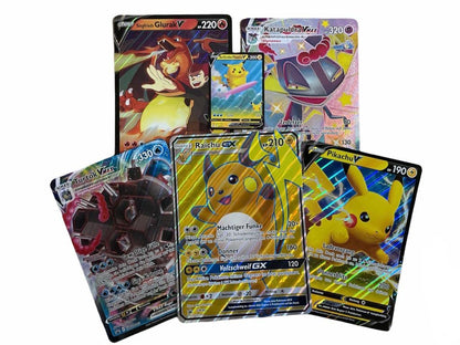 Pokémon XXL Inglese 2-Pack Jumbo Oversized Casualità Casuale V/VMAX/HOLO/EX/GX