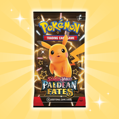 Pokémon TCG – Mazzo Booster Paldean Fates (Inglese) | 1X Mazzo Booster con 10 Carte da Collezione