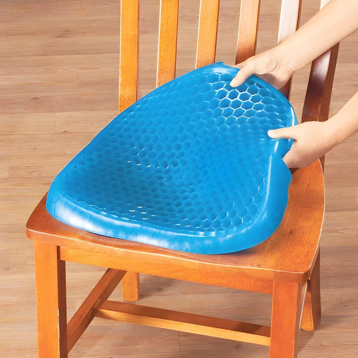 Cuscino Gel Anti Decubito Ergonomico Traspirante Sedute Prolungate, Cuscino in Gel Anti Decubito a Nido D'ape Cuscino per Auto Cuscino Posturale
