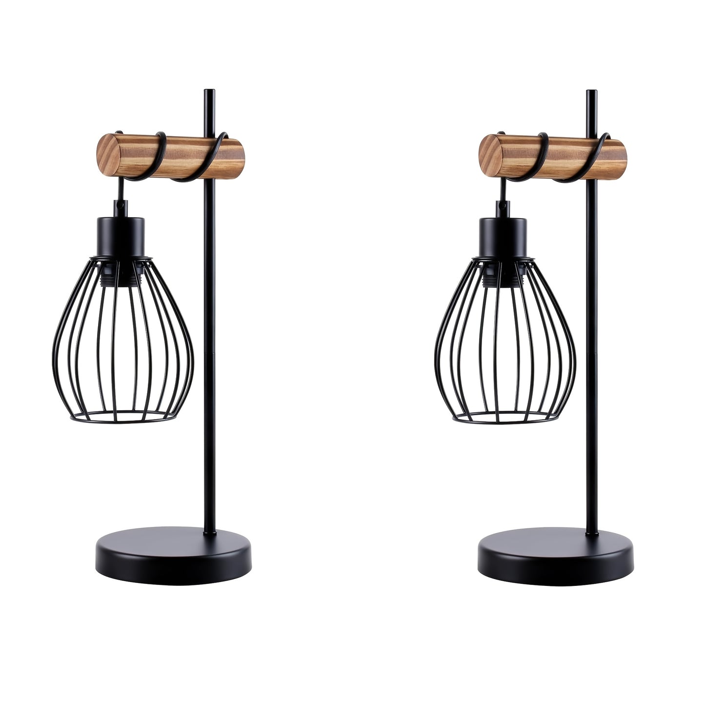 Lampada da comodino retrò a singola lampada, Lampada da tavolo per soggiorno in stile industriale, Dotata di interruttore, Lampadina non inclusa (ti aiuta a creare il tuo stile unico).