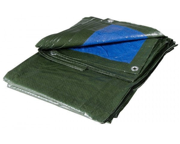 Telo Occhiellato Blu/Verde,Telone resistente, Telo Impermeabile,tessuto di alta qualità, multiuso, Adatto per Tetto,, con occhielli , ideale come regalo per familiari e amici, perfetto per cortili, giardini, patii e aree piscina,Barca, Ombreggiatura Veico