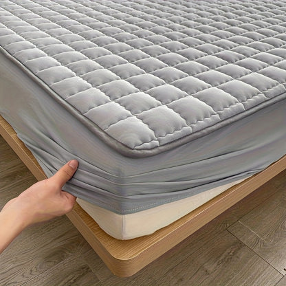 1pz Coprimaterasso Impermeabile, Lavabile in Lavatrice, Disponibile in Diverse Misure, Ultra Morbido e Confortevole Coprimaterasso Spesso, Adatto per Camera da Letto, Camera degli Ospiti, Protezione per Materasso d'Hotel (esclusi Cuscino e Federa)