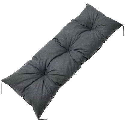 Cuscino da giardino per sedia a dondolo 120X40 cm, materiale impermeabile resistente a tutte le condizioni atmosferiche per terrazza, giardino, soggiorno - Compatibile con sedie, sedie a sdraio, sedie - Facile da pulire, accessori per mobili da esterno, c
