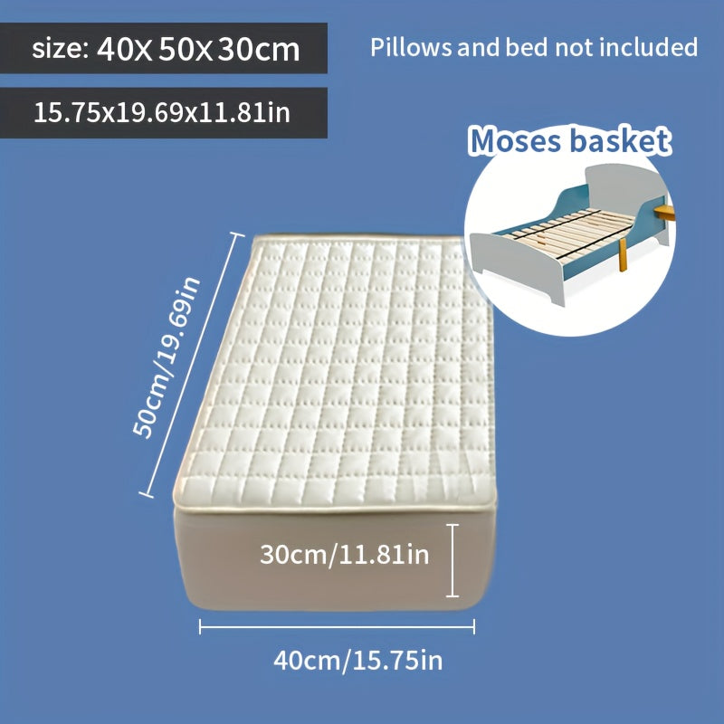 1pz Coprimaterasso Impermeabile, Lavabile in Lavatrice, Disponibile in Diverse Misure, Ultra Morbido e Confortevole Coprimaterasso Spesso, Adatto per Camera da Letto, Camera degli Ospiti, Protezione per Materasso d'Hotel (esclusi Cuscino e Federa)