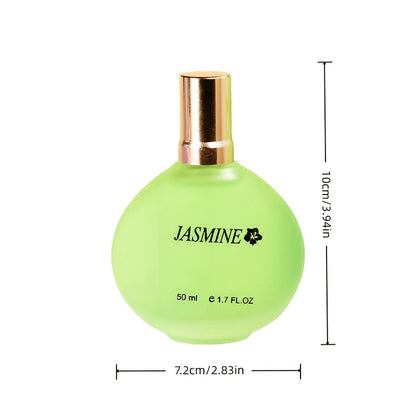 Profumo da Donna, Profumo al Gelsomino, Fragranza Floreale, Concentrazione 6%, Economico, Adatto per Riunioni Quotidiane e Altre Occasioni, Utilizzabile Anche come Regalo per le Feste, 50ml