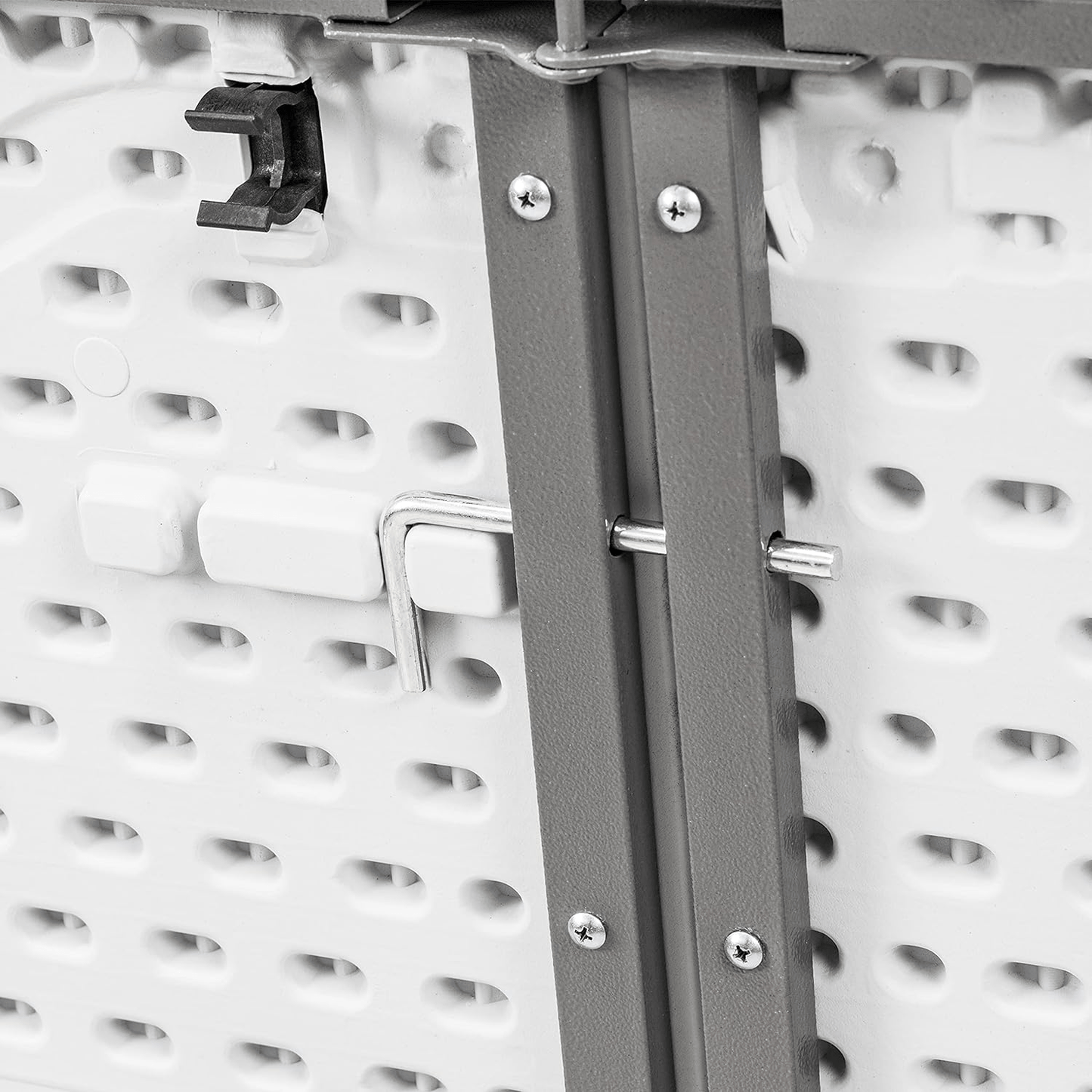 Tavolo Clori Richiudibile A Valigia 180x70x74cm Bianco