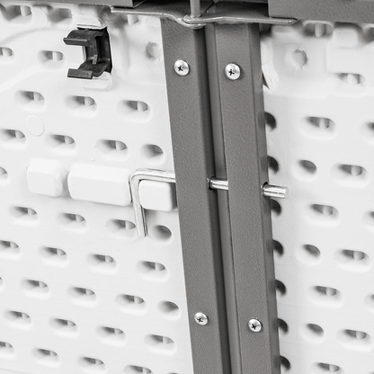 Tavolo Clori Richiudibile A Valigia 180x70x74cm Bianco