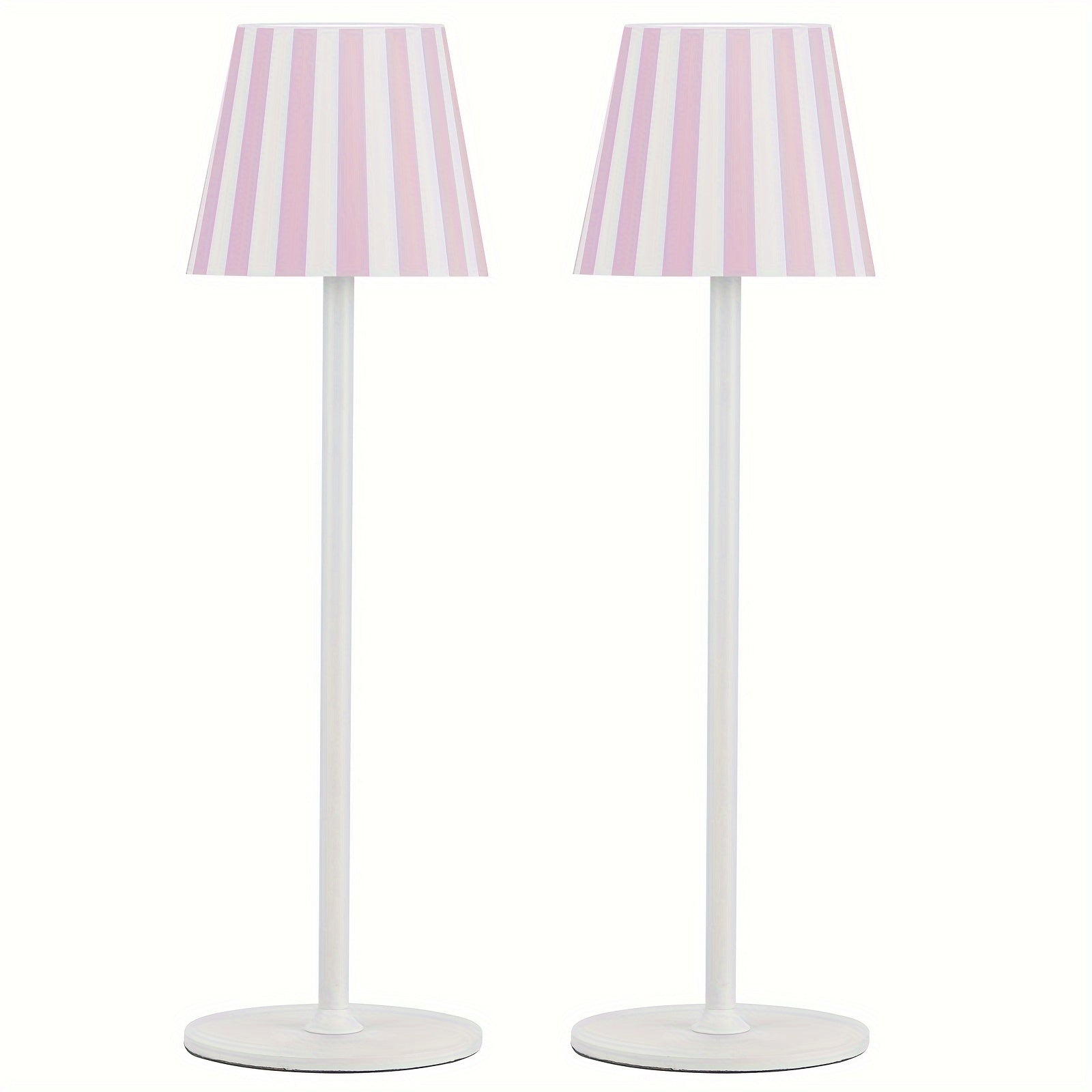 Set da 2/4 Lampade da Tavolo LED Senza Fili, 4000Mah Ricaricabile Luce Notturna Touch IPX7 Wireless Design Minimalista Per/Ristorante/Camera da Letto/Esterno