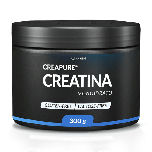 Alphaking Creatina Monoidrato 200 Mesh | Maxi Dosaggio: 3g per Dose | Qualità Premium | Supporto per Forza, Massa Muscolare e Performance | Massima Solubilità e Assorbimento