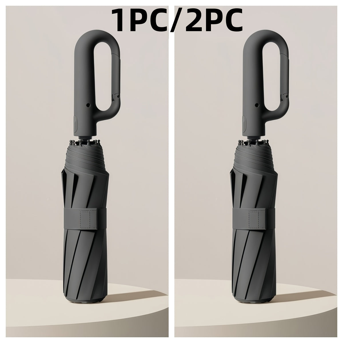 Ombrello pieghevole con fibbia completamente automatica, con protezione solare, specifiche 1 e 2 facoltative, adatto sia per uomini che per donne, ombrello da viaggio, con un diametro di 106 cm/41.2 pollici quando è aperto, robusto e durevole, ombrello di
