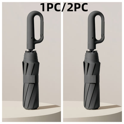 Ombrello pieghevole con fibbia completamente automatica, con protezione solare, specifiche 1 e 2 facoltative, adatto sia per uomini che per donne, ombrello da viaggio, con un diametro di 106 cm/41.2 pollici quando è aperto, robusto e durevole, ombrello di