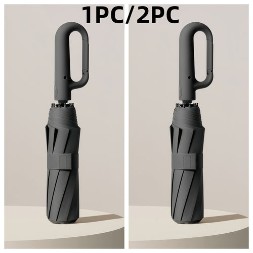 Ombrello pieghevole con fibbia completamente automatica, con protezione solare, specifiche 1 e 2 facoltative, adatto sia per uomini che per donne, ombrello da viaggio, con un diametro di 106 cm/41.2 pollici quando è aperto, robusto e durevole, ombrello di