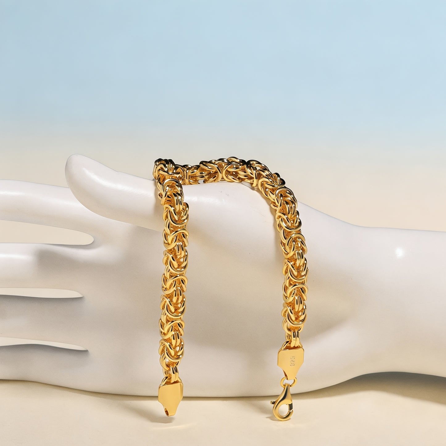 Bracciale da donna in argento 925, stile facile e alla moda, adatto per l'uso quotidiano, idea regalo con confezione regalo boutique