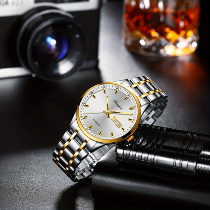Dianpai Orologio meccanico automatico da donna, sofisticato ed elegante, con un design sportivo casual e alla moda, perfetto come regalo di compleanno
