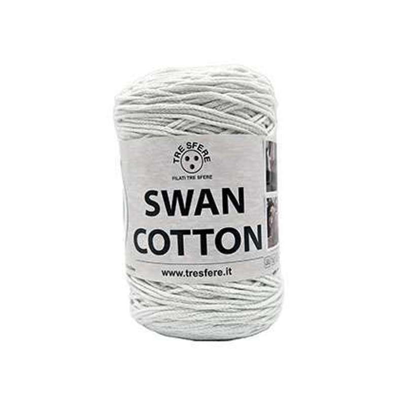 Cordino Swan Cotton in cotone per borse e uncinetto