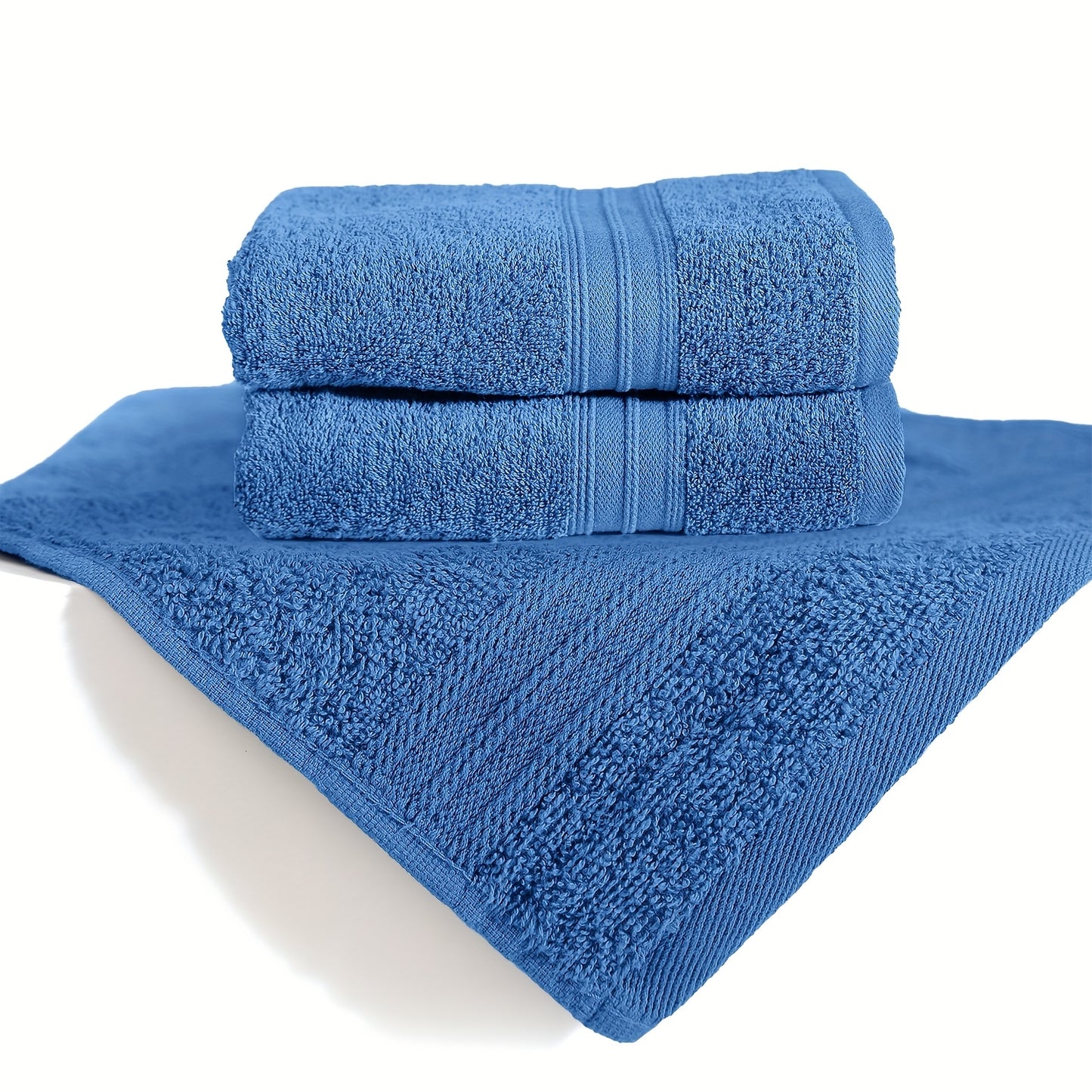 Confezione da 2 Asciugamani 100% Cotone 550gsm Extra Morbidi Super Assorbenti e Rapidi ad Asciare, Tovagliette per Mano o Ospiti, 30x50cm 50x100cm 70x140cm Disponibili in 9 Colori