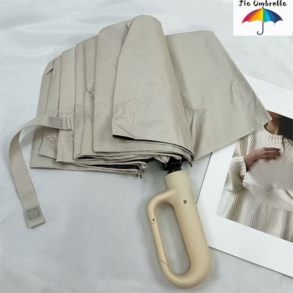 Ombrello pieghevole con fibbia completamente automatica, con protezione solare, specifiche 1 e 2 facoltative, adatto sia per uomini che per donne, ombrello da viaggio, con un diametro di 106 cm/41.2 pollici quando è aperto, robusto e durevole, ombrello di