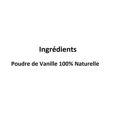 Polvere di Vaniglia Bourbon da Madagascar - Non Raffinata - Qualità Premium - Deliziosa e Aromatica - Ideale per Pasticceria e Dessert