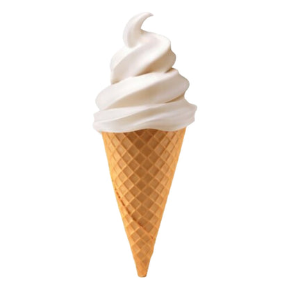 Hopser Funfood Polvere per Gelato Soft Serve alla Vaniglia 1 kg – Polvere Crema per Gelato Soft Serve per Macchina per Gelato | Cool Freeze Power-Soft-Plus | Prodotto in Germania Vaniglia