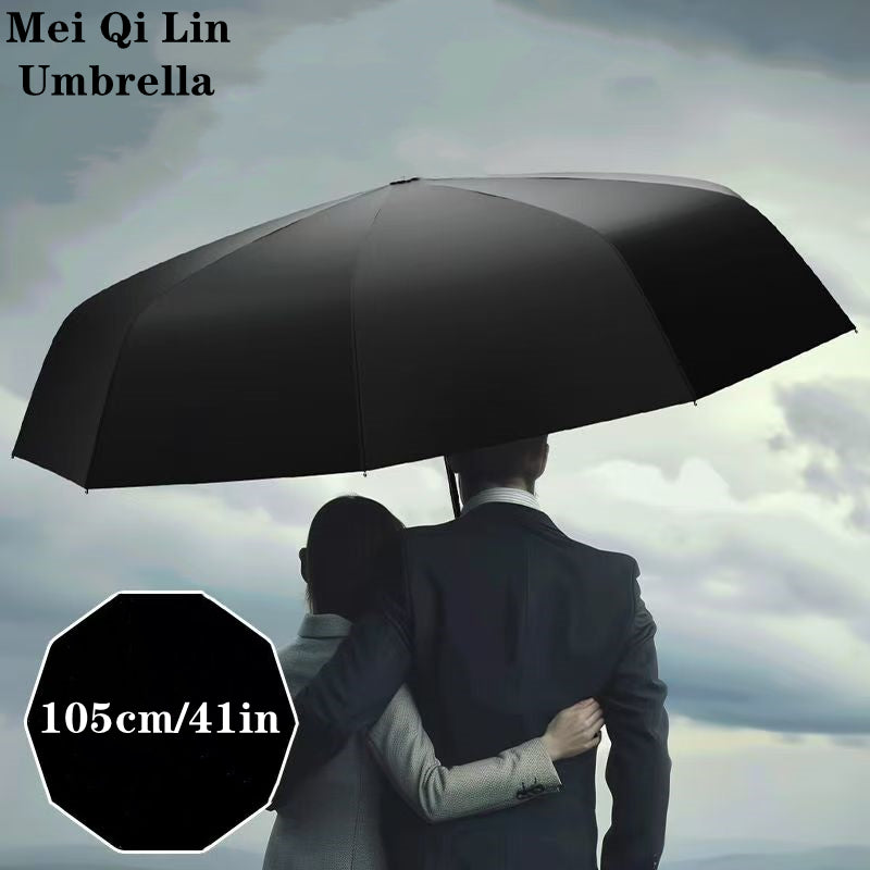 Ombrello pieghevole con fibbia completamente automatica, con protezione solare, specifiche 1 e 2 facoltative, adatto sia per uomini che per donne, ombrello da viaggio, con un diametro di 106 cm/41.2 pollici quando è aperto, robusto e durevole, ombrello di