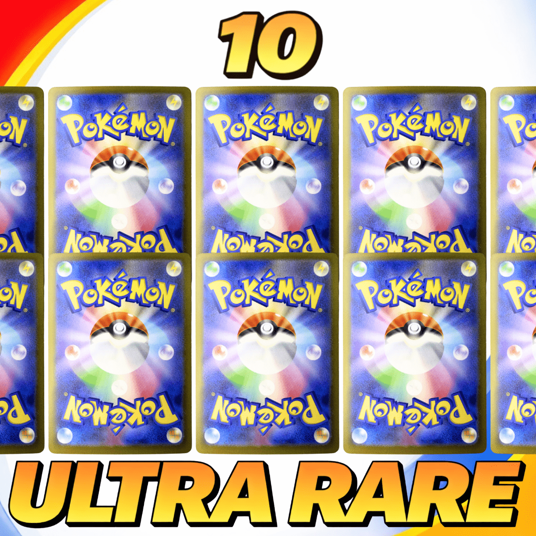 10 Carte Pokémon EX Brillanti TCG Giapponese - Ultra Rare