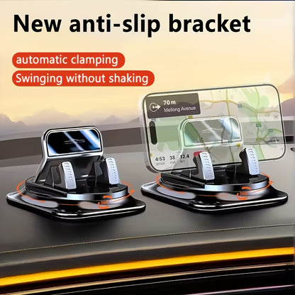 Supporto Telefono per Auto - Supporto Girevole da Cruscotto, Porta Cellulare per Auto, Supporto Telefono Rotante a 360°, Supporto a Ventosa Compatibile con Smartphone Apple e Samsung, Ideale per Veicoli