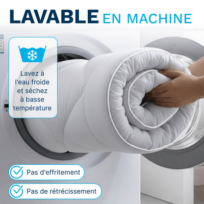 CATAVANA - Topper per Materasso Comfort - Varie Misure (80 X 200 Cm/ 90 X 200 Cm/ 140 X 190 Cm/ 140 X 200 Cm/ 160 X 200 Cm/ 180 X 200 Cm) - Microfibra Traspirante e di Alta Gamma - Imbottitura 800 G - Antiscivolo con Elastici - Ideale per 1 Persona/ 2 Per