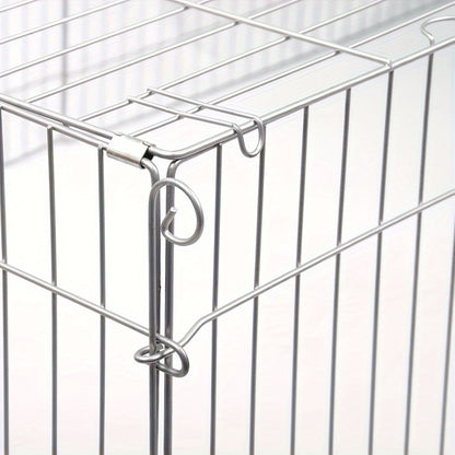 1pz Recinzione Esterna per Conigli, Design con Protezione Solare