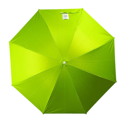 Ombrellone da spiaggia UV50+ 120Cm, Ombrellone da spiaggia portatile con clip per sedia Tumbona, campeggio, giardino, poliestere leggero resistente, protezione solare regolabile