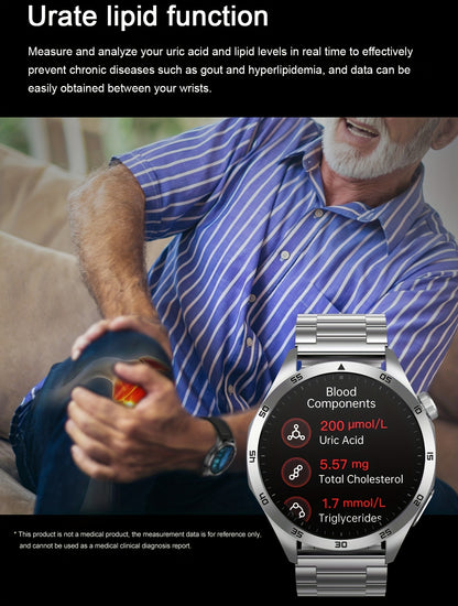 Smartwatch 2026: Batteria a lunga durata da 380mAh, Display AMOLED da 3.63cm, Chiamate BT5.2, Menstruo & Previsioni Meteo, Modalità Multi-Sport, Ricarica Magnetica, Assistente Vocale/SOS, Per Telefoni Android & IOS, Regalo Per Lui & Lei