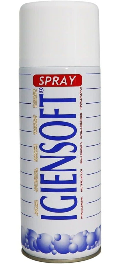 HOME PRO Deo Igiensoft Spray Sanitizzante Ipoallergenico, Deodorante per Tessuti, Disinfetta i Vestiti, Protegge i Tessuti, Armadi, Elimina gli Odori 2x400ml