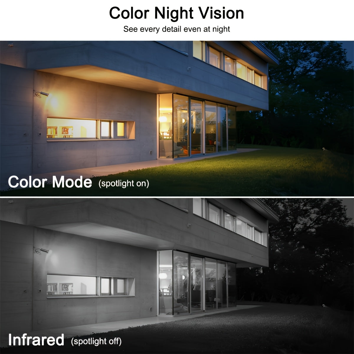 ANRAN Telecamere di sicurezza solari wireless da esterno 3MP, visione notturna a colori, telecamera di sorveglianza WiFi da esterno 2.4Ghz per la sicurezza domestica con pannello solare integrato, audio bidirezionale, compatibile con Alexa