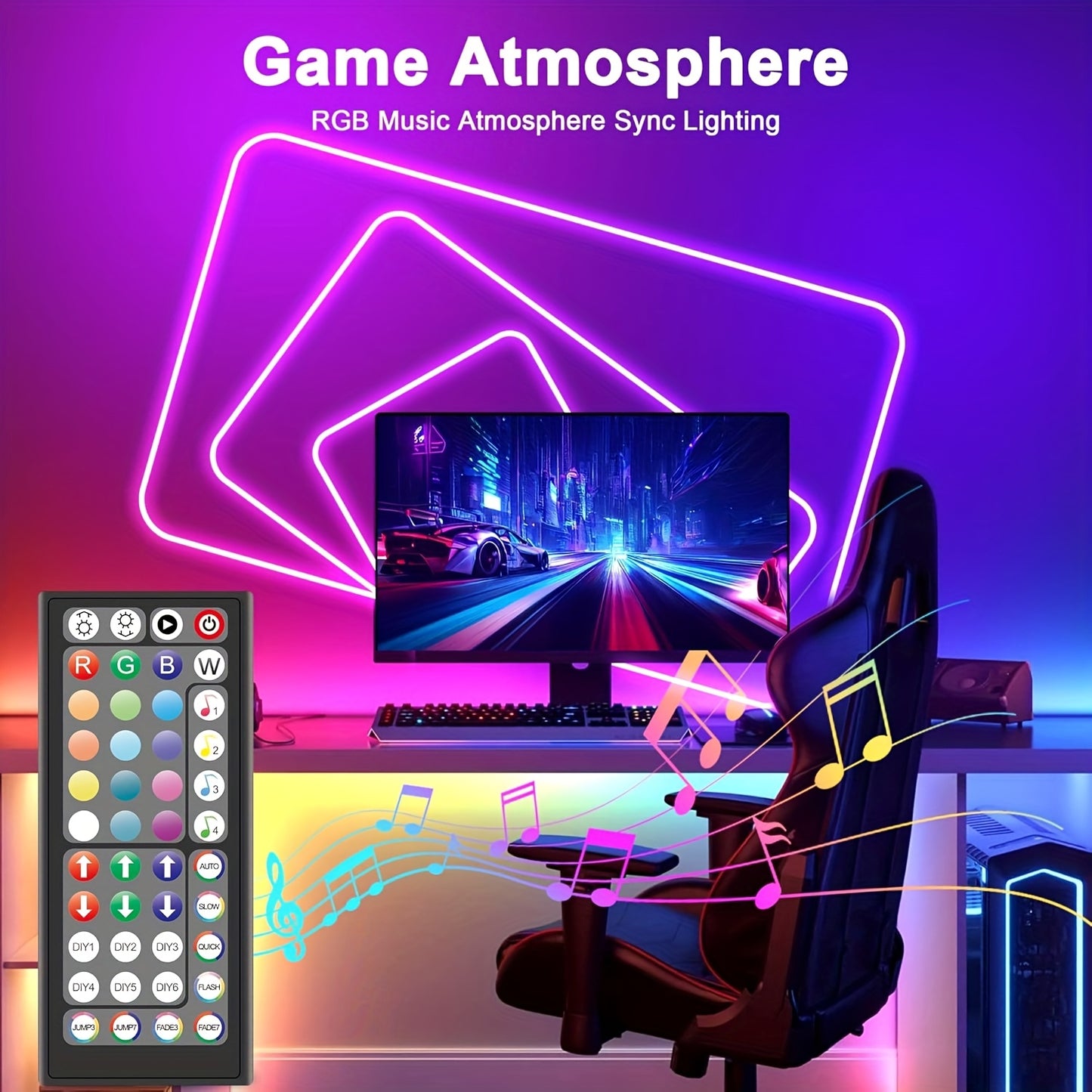 Striscia LED Neon 5M/10M/15M/20M/30M, 24V, Telecomando/Controllo App, Striscia Luminosa RGB Flessibile, IP67, Ideale per Camera da Letto, Decorazioni per Interni ed Esterni