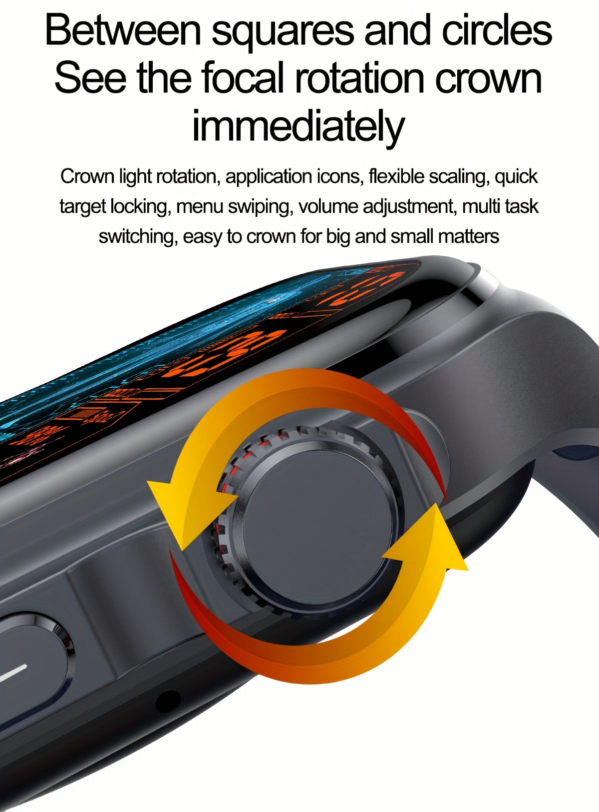 Smartwatch 2026 Nuovo: Display AMOLED Grande da 5,18 cm, Batteria a Lunga Durata da 530 mAh, Chiamata BT 5.3, Modalità Multi-Sport, Assistente Vocale, SOS, Monitoraggio Mestruale, Previsioni Meteo, Orologio Fitness per Android & IOS, Regalo Ideale per la