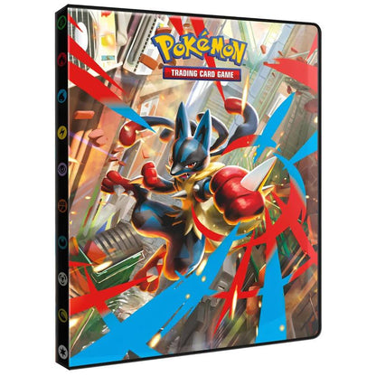Portafoglio Pokémon a 9 Tasche – Crimson & Purple: Mega Evoluzione | Album per Carte da Gioco Fino a 180 Carte | Accessorio Ufficiale Pokémon