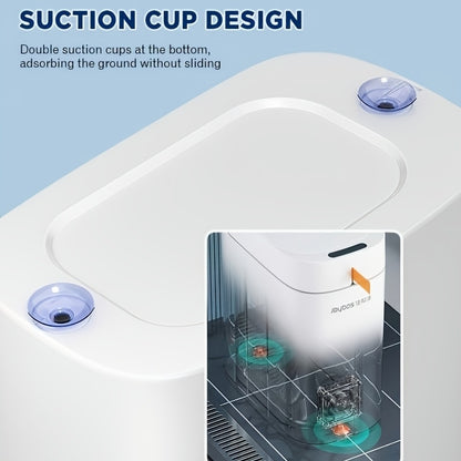 Pattumiera da 1 pezzo da 10 litri con sensore di movimento e 30 sacchetti per bagno, cestino automatico con coperchio, pattumiera sottile, cestino senza contatto, piccola pattumiera per bagno, camera da letto, ufficio, cucina, camper, ricaricabile, sacche