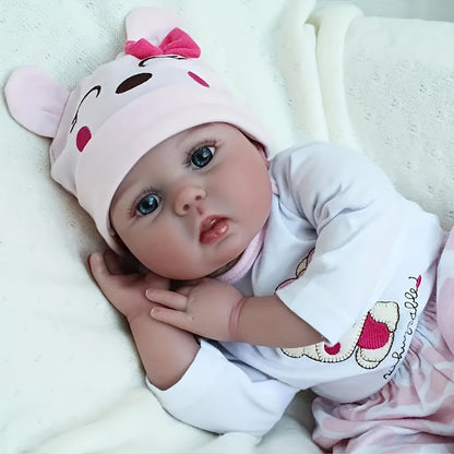Bambola Rinascita - Bambola Ragazza Rinascita - Un Giocattolo Neonato Molto Carino e Morbido Adatto a Bambini di 3-8 Anni Come Regalo di Natale/Festa