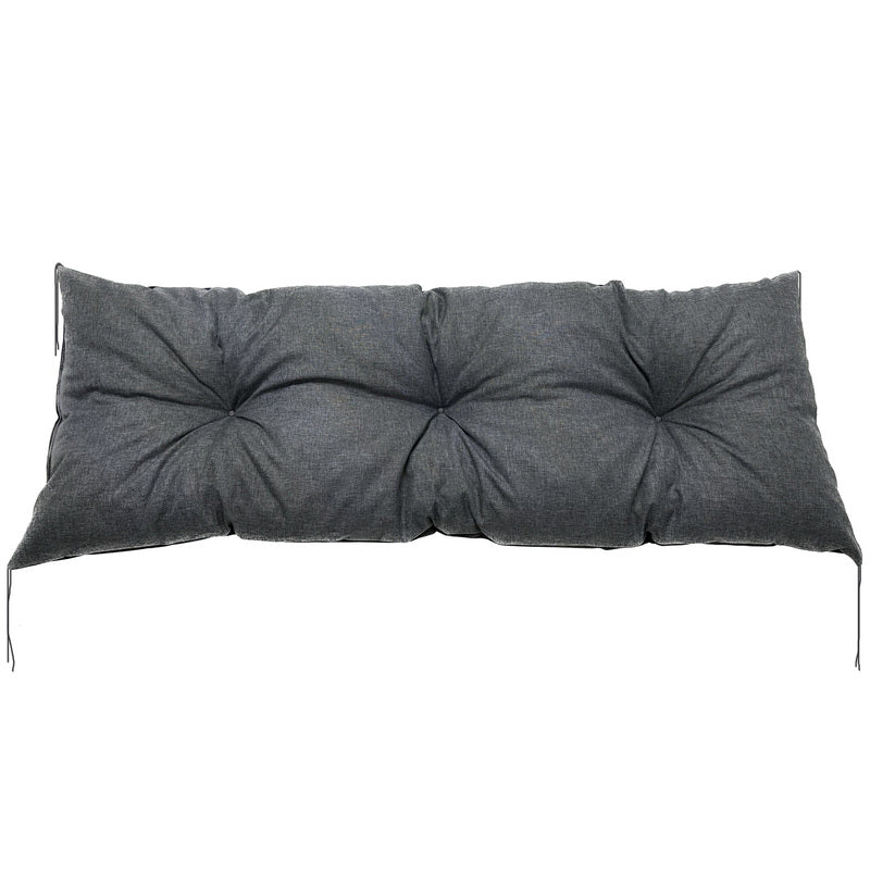 Cuscino da giardino per sedia a dondolo 120X40 cm, materiale impermeabile resistente a tutte le condizioni atmosferiche per terrazza, giardino, soggiorno - Compatibile con sedie, sedie a sdraio, sedie - Facile da pulire, accessori per mobili da esterno, c
