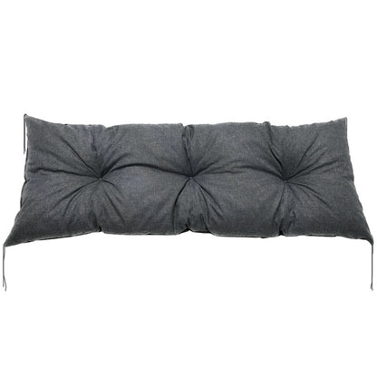 Cuscino da giardino per sedia a dondolo 120X40 cm, materiale impermeabile resistente a tutte le condizioni atmosferiche per terrazza, giardino, soggiorno - Compatibile con sedie, sedie a sdraio, sedie - Facile da pulire, accessori per mobili da esterno, c