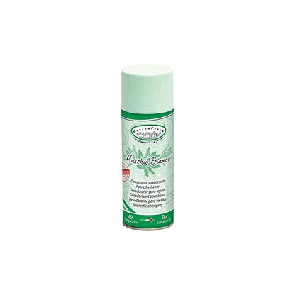 HOME PRO - Kit Spray Deodorante Igienizzante Muschio Bianco, Talco Fiorentino e Note di Pulito - Elimina Odori e Profuma Tessuti e Ambienti - 3x400ml - Made in Italy