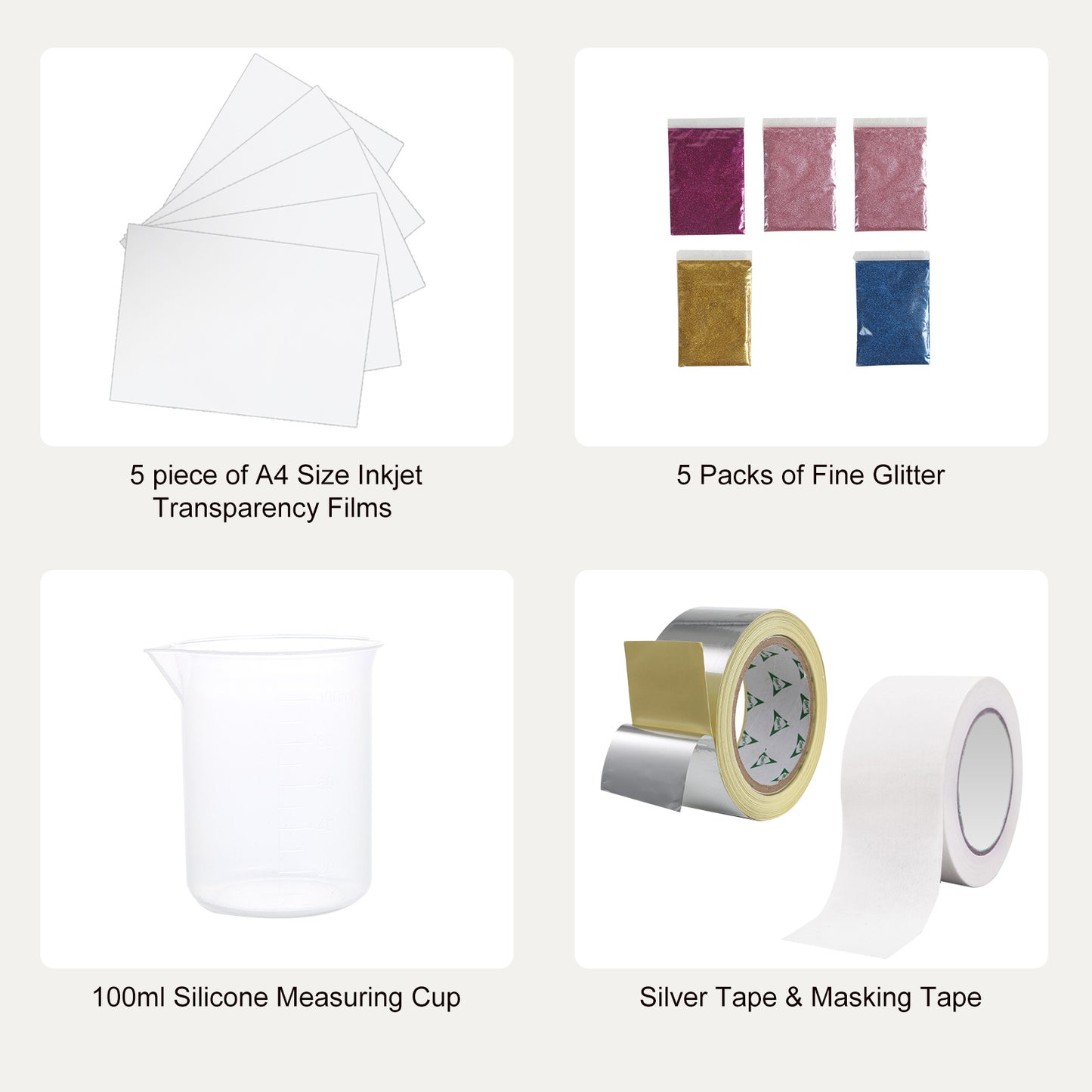 Kit di stampa a schermo VEVOR, 3 cornici in alluminio per stampa a schermo 6x10/8x12/10x14 pollici, 110 rete, 5 glitter e spatole per stampa a schermo e pellicole trasparenti per stampa DIY su magliette