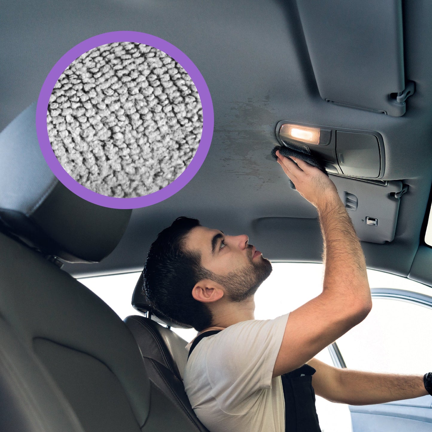 Liquido per la pulizia di rivestimenti auto 1000 ml - per sedili, rivestimenti interni, tappeti, rimuove le macchie
