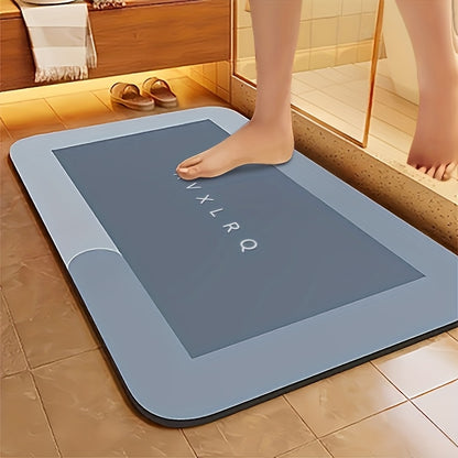 Tappetino da Bagno in Diatomite Super Assorbente - Asciugatura Rapida, Antiscivolo e Assorbente, Morbido e Comodo, Adatto per Bagno, Doccia, Lavanderia, Camera da Letto, Soggiorno, Ingresso, Cucina e Bagno Camper