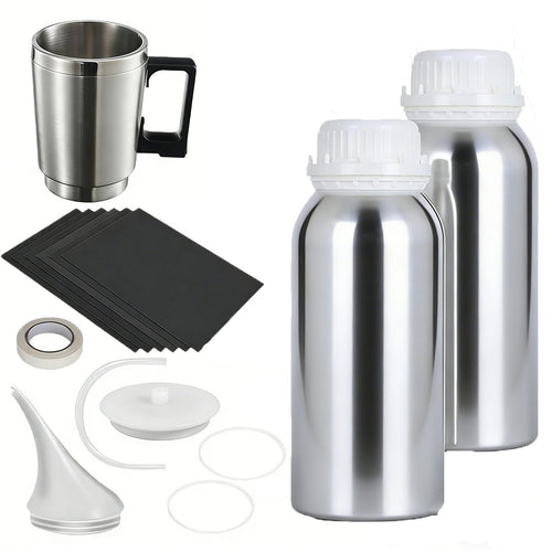 Kit di preparazione per riparazione fari 800g+800g/ Vapore/ Riparazione, Ristrutturazione riscaldamento e appannamento fari