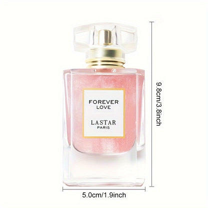 Forever Love Parfum, 1.86 Fl Oz. LASTAR Premium Fragrant Spray Gift Box, Profumo di Gelsomino, Mostra il Fascino Elegante della Donna, Fragranza a Pheromoni a Lunga Durata per Feste, Viaggi, Compleanni e Regali per Festival