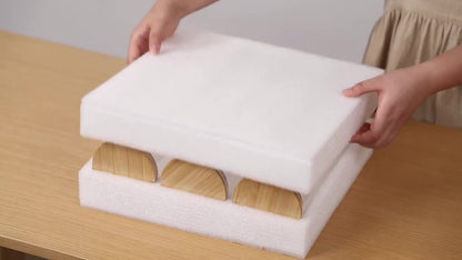 /4 barattoli da cucina in vetro, bambù per cucina e zona pranzo – vista dettagliata 11