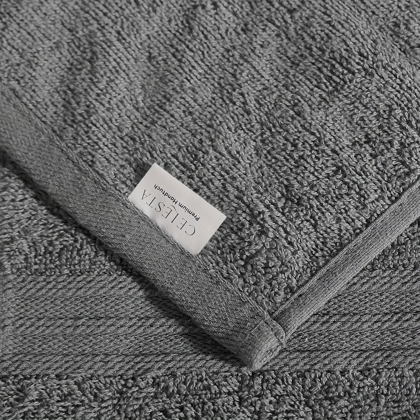 Confezione da 2 Asciugamani 100% Cotone 550gsm Extra Morbidi Super Assorbenti e Rapidi ad Asciare, Tovagliette per Mano o Ospiti, 30x50cm 50x100cm 70x140cm Disponibili in 9 Colori