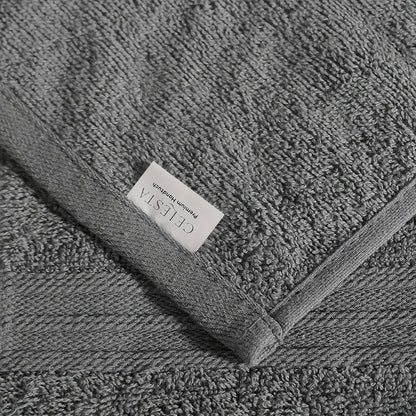 Confezione da 2 Asciugamani 100% Cotone 550gsm Extra Morbidi Super Assorbenti e Rapidi ad Asciare, Tovagliette per Mano o Ospiti, 30x50cm 50x100cm 70x140cm Disponibili in 9 Colori