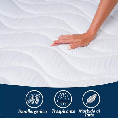 Materasso Matrimoniale Una Piazza e Mezza Singolo 80x190 90x190 90x200 120x190 120x200 140x190 140x200 150x190 150x200 160x190 160x200 180x190 180x200 200x200 Letto Foam King Size