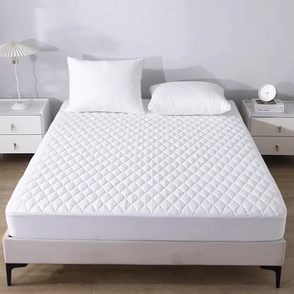 1pz Coprimaterasso Imbottito Spesso e Impermeabile - Coprimaterasso Ultra Morbido e Confortevole, Adatto per Camere da Letto, Dormitori, Decorazioni per la Stanza, Camere degli Ospiti e Hotel (Esclusi i Federe)